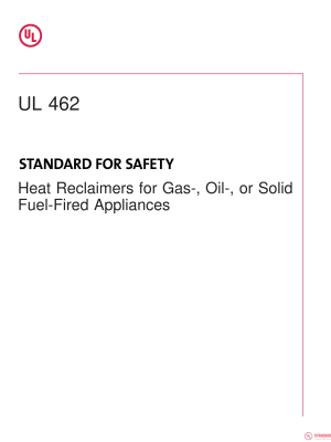 UL 462 PDF